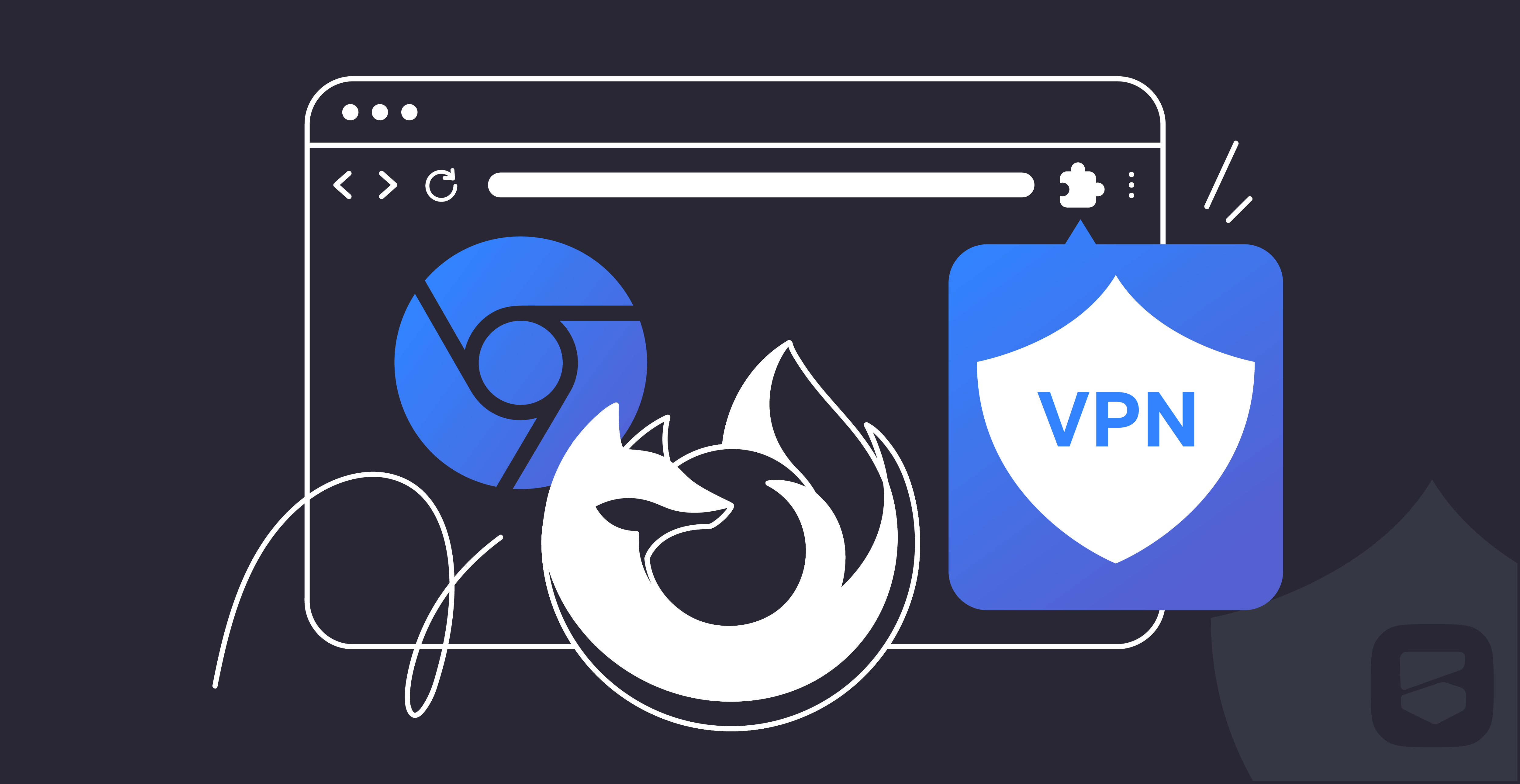 Обложка "VPN-расширения для Chromium"